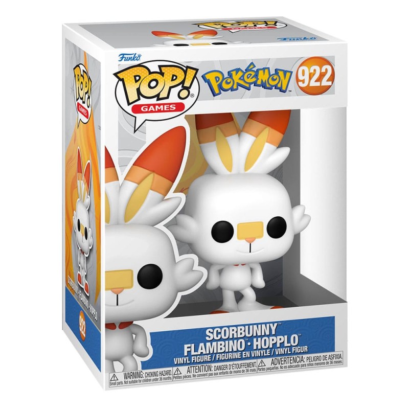 Pokemon POP! Games Vinyl figurine Scorbunny (EMEA) 9 cm
