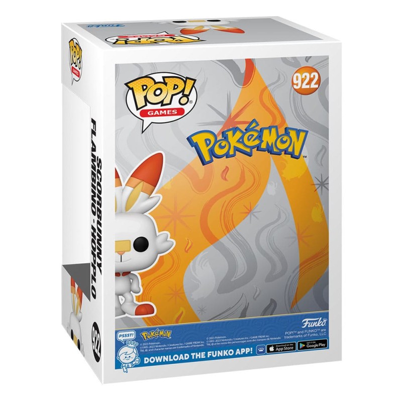 Pokemon POP! Games Vinyl figurine Scorbunny (EMEA) 9 cm