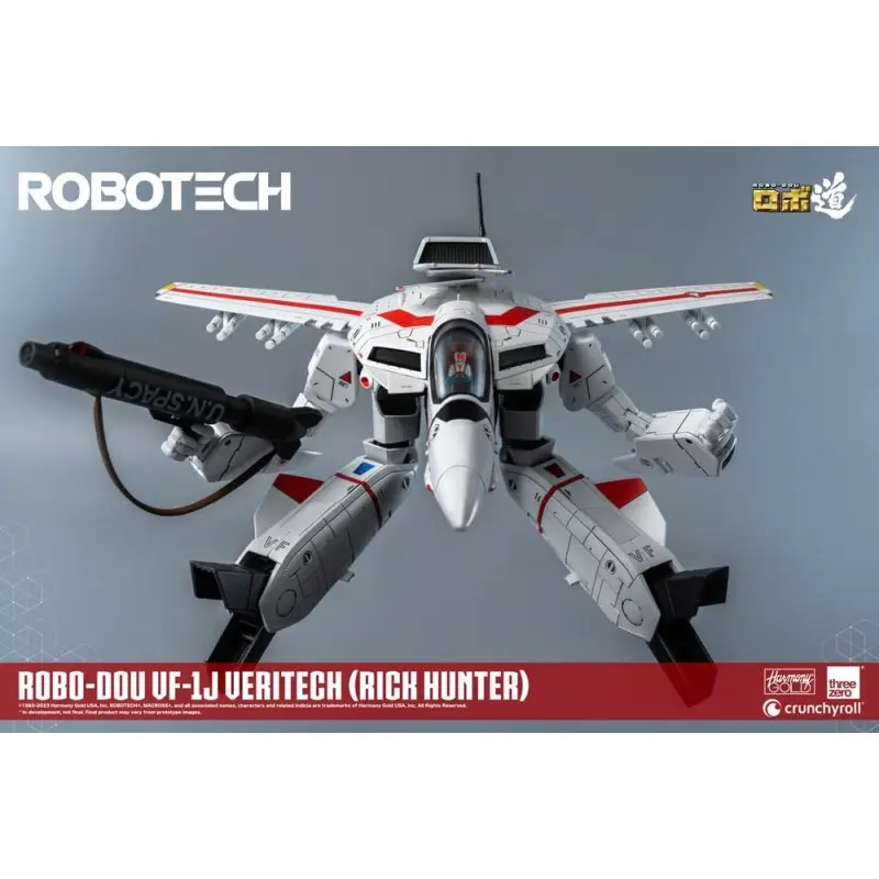 Robotech figurine ROBO-DOU VF-1J Veritech (Rick Hunter) 20 cm | 4895250807167