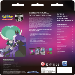 Pokémon Coffret Deck Combat de Ligue Sylveroy-Vmax Cavalier d'Effroi FR Pokémon Company International version française