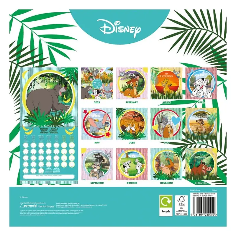 Disney calendrier 2024 Disney Classics | 9781804230459