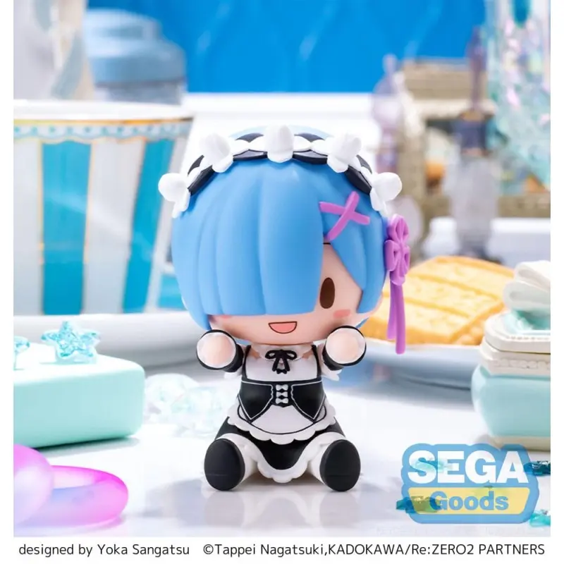 Re:Zero Starting Life in Another World figurine Fuwa Petit Chibi Rem 8 cm | 4582733424101