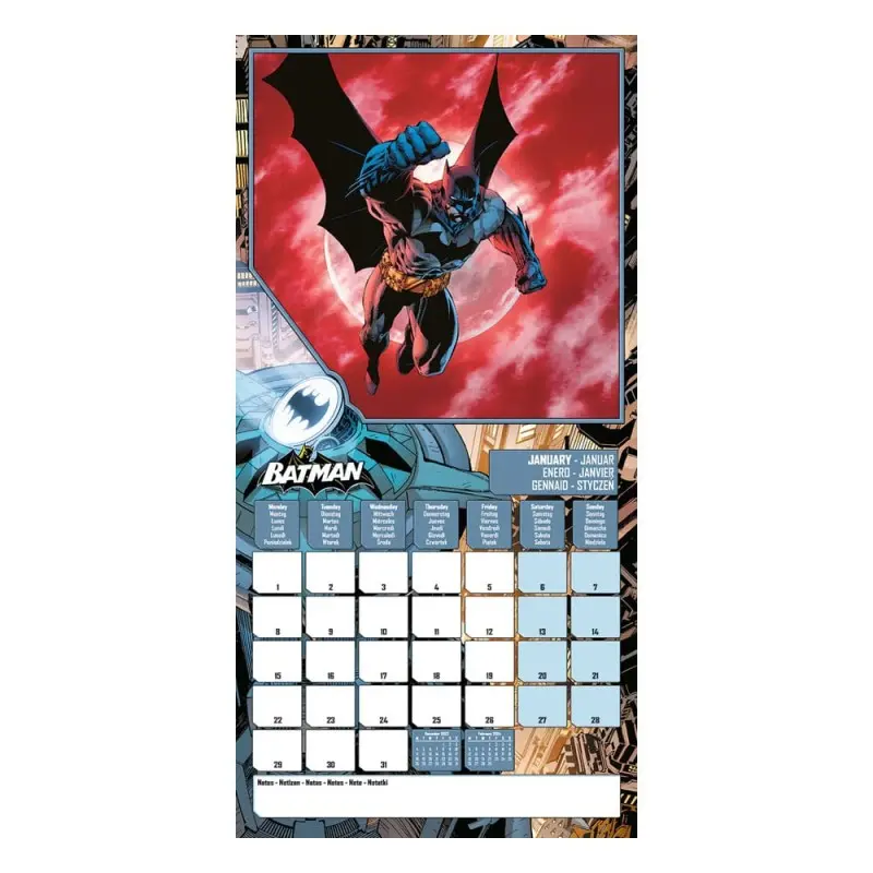 DC Comics calendrier 2024 Batman | 9781804230657