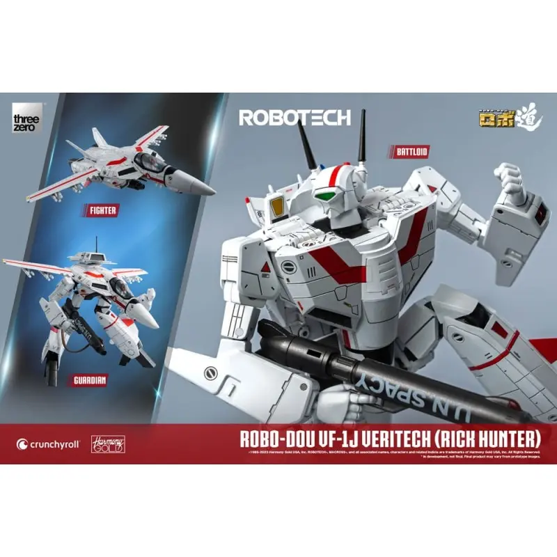 Robotech figurine ROBO-DOU VF-1J Veritech (Rick Hunter) 20 cm | 4895250807167