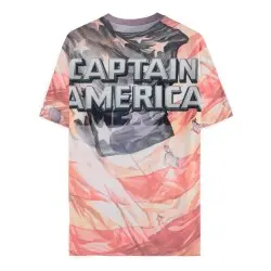 Captain America Brave New World T-Shirt Digital American (L) | 8718526405866