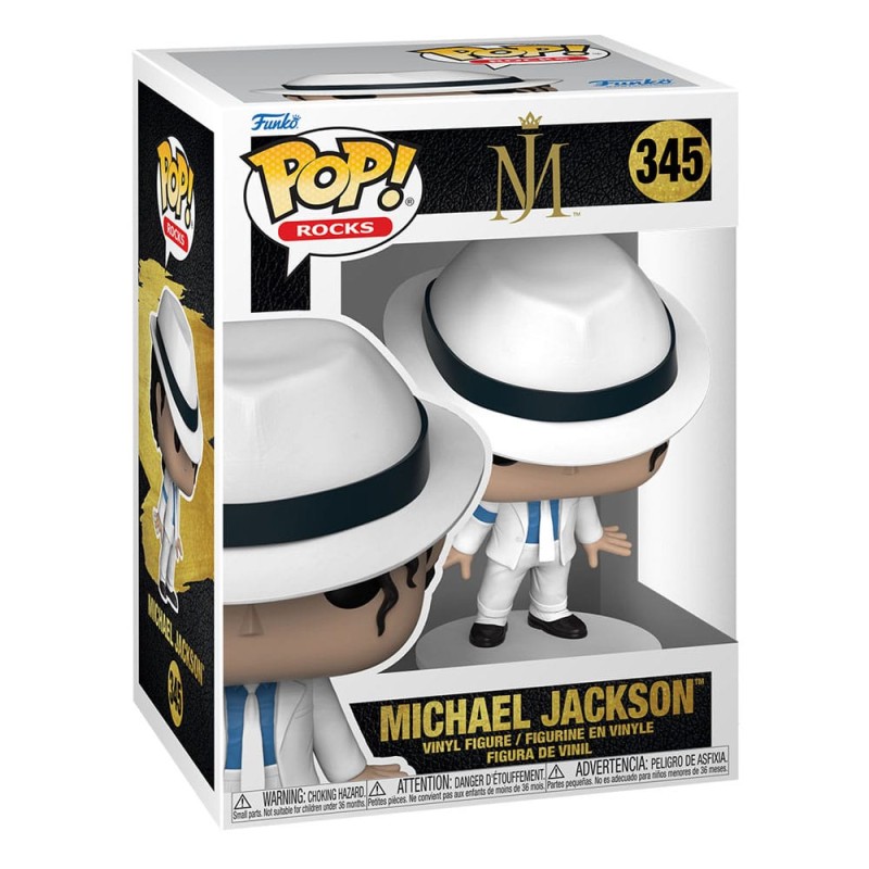Michael Jackson POP! Rocks Vinyl Figurine MJ (Smooth Criminal) 9 cm