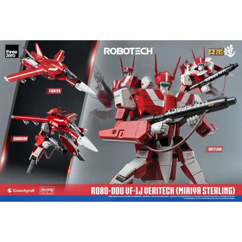 Robotech figurine ROBO-DOU VF-1J Veritech (Miriya Sterling) 20 cm | 4895250816275