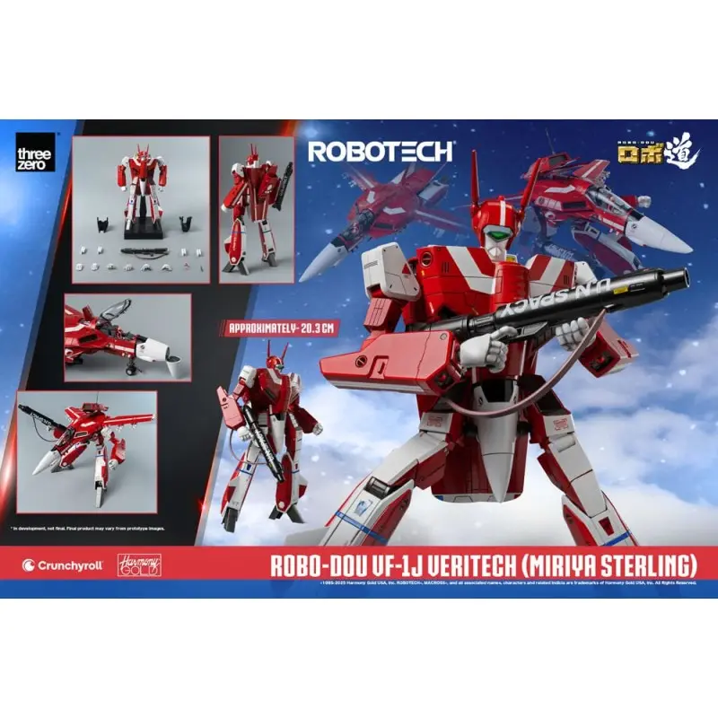 Robotech figurine ROBO-DOU VF-1J Veritech (Miriya Sterling) 20 cm | 4895250816275