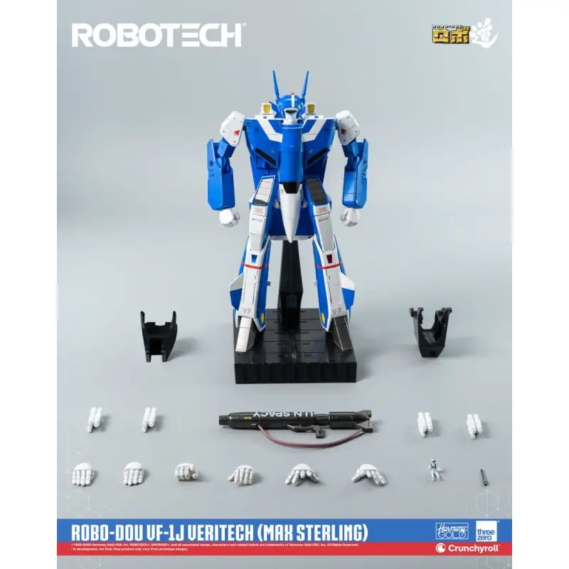 Robotech figurine ROBO-DOU VF-1J Veritech (Max Sterling) 20 cm | 4895250816268