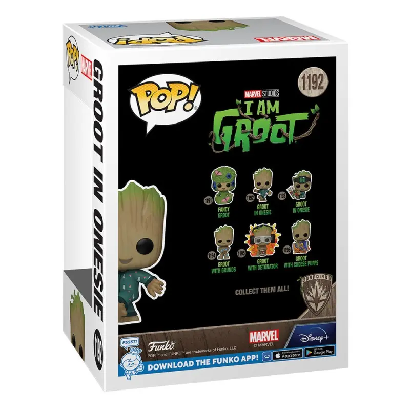 Je s'appelle Groot POP! Vinyl Figurine Groot PJs (dancing) 9 cm | 0889698706506