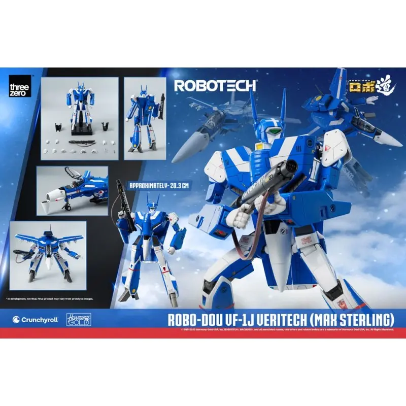 Robotech figurine ROBO-DOU VF-1J Veritech (Max Sterling) 20 cm | 4895250816268