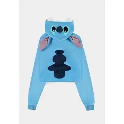 Lilo & Stitch Cropped Sweater à capuche Stitch  (XXL) | 8718526200324