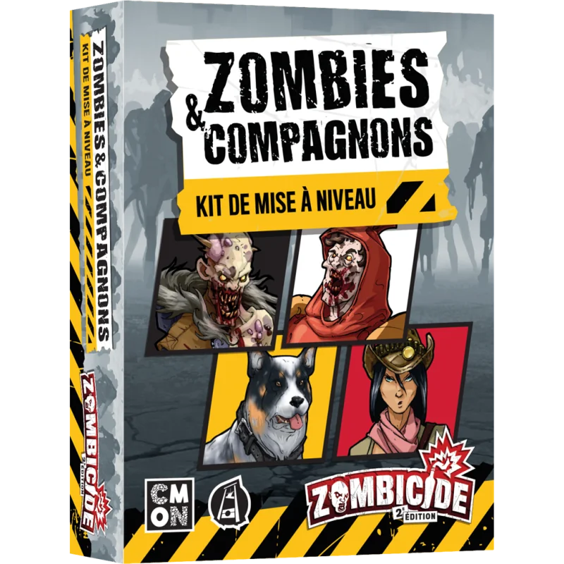 jeu : Zombicide : Zombies & Compagnons (Mise à Niveau)
éditeur : CMON / Edge
version française