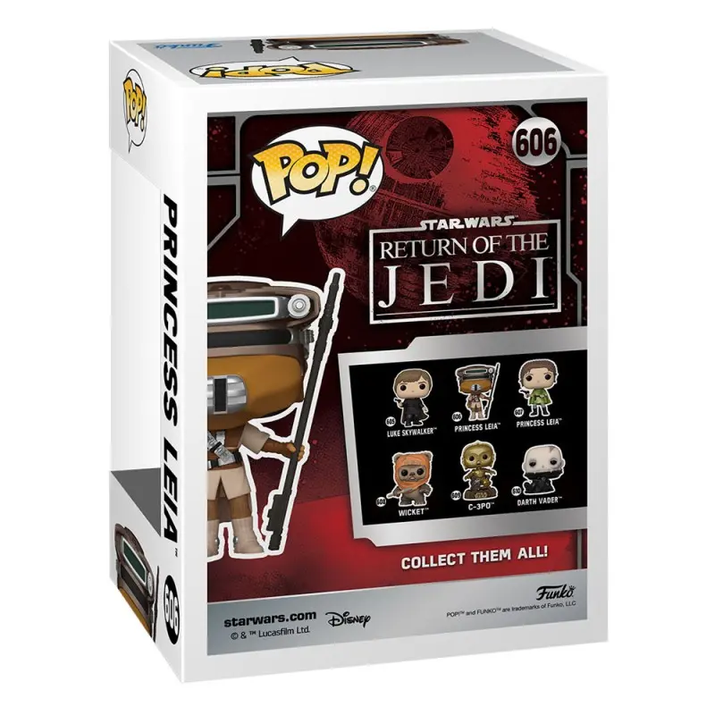 Star Wars Return of the Jedi 40th Anniversary POP! Vinyl figurine Leia (Boushh) 9 cm | 0889698707480