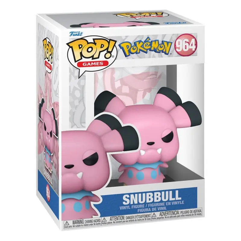 Pokemon POP! Games Vinyl figurine Snubbull (EMEA) 9 cm | 0889698709293