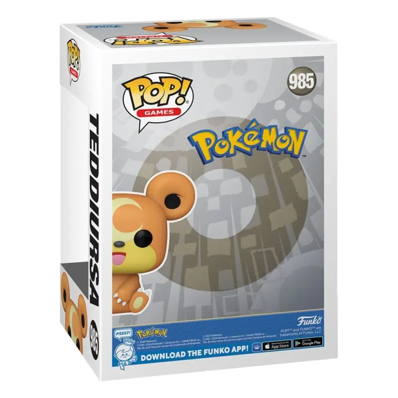 Pokemon POP! Games Vinyl figurine Teddiursa(EMEA) 9 cm | 0889698709361