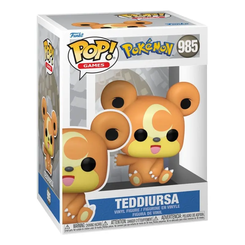 Pokemon POP! Games Vinyl figurine Teddiursa(EMEA) 9 cm | 0889698709361