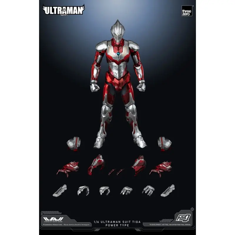 Ultraman FigZero figurine 1/6 Ultraman Suit Tiga Power Type 31 cm | 4895250805415