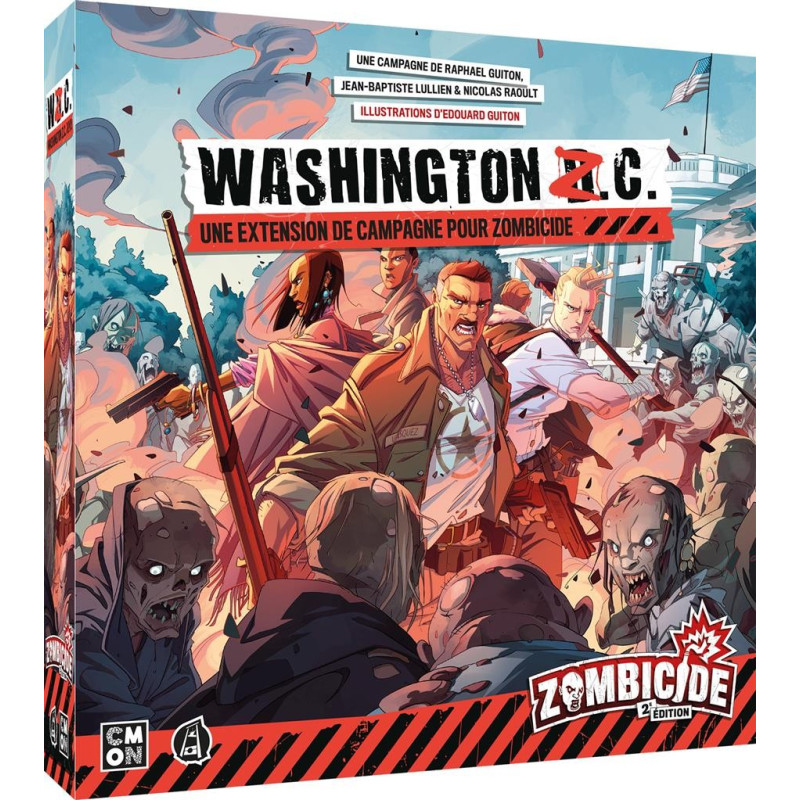 jeu : Zombicide : Washington Z.C.
éditeur : CMON / Edge
version française