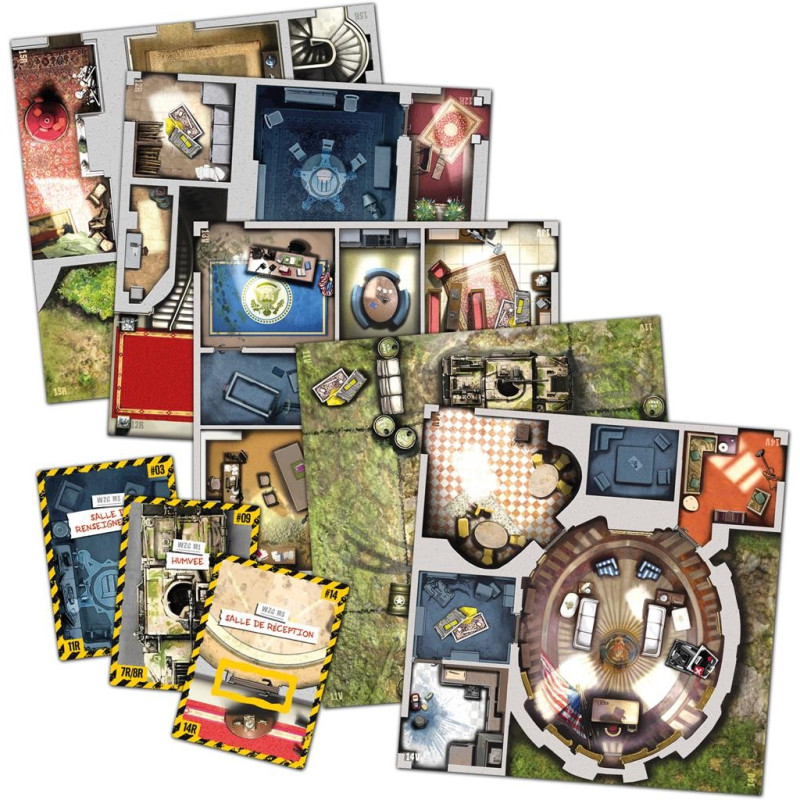 jeu : Zombicide : Washington Z.C.
éditeur : CMON / Edge
version française