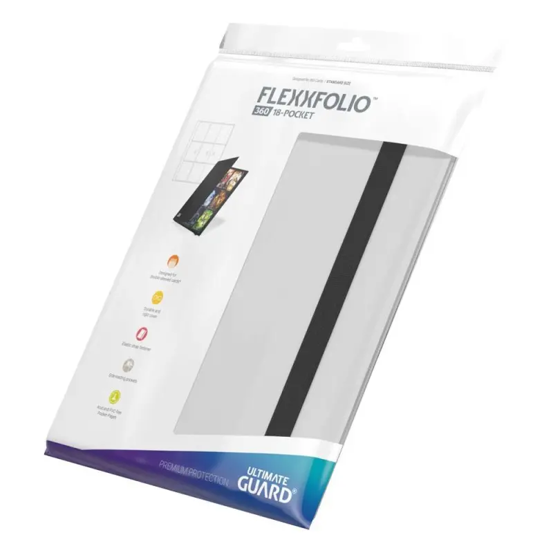 Ultimate Guard Flexxfolio 360 - 18-Pocket Blanc | 4260250071434
