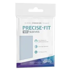 Ultimate Guard 100 pochettes Precise-Fit Sleeves taille standard Transparent | 4260250071502