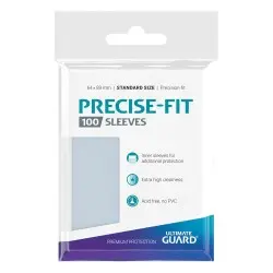 Ultimate Guard 100 pochettes Precise-Fit Sleeves taille standard Transparent | 4260250071502