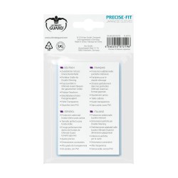 Ultimate Guard 100 pochettes Precise-Fit Sleeves format japonais Transparent
