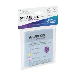 Ultimate Guard 50 pochettes Supreme Sleeves jeux de plateau au format carré