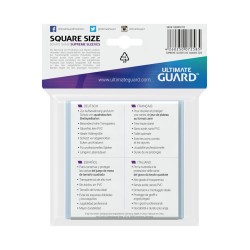 Ultimate Guard 50 pochettes Supreme Sleeves jeux de plateau au format carré