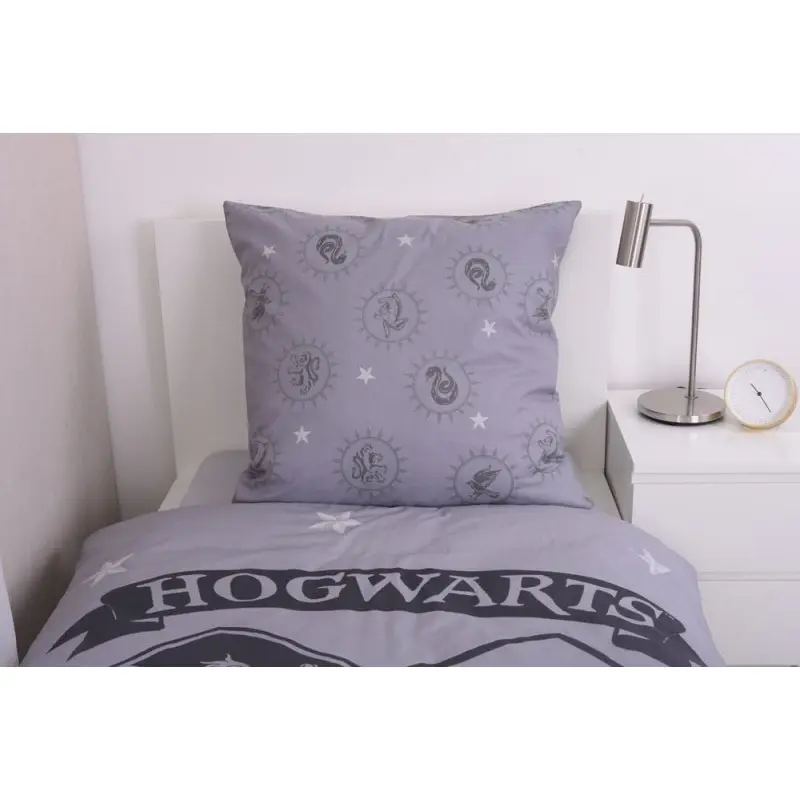 Harry Potter parure de lit Grey 135 x 200 cm / 80 x 80 cm | 4006891971081