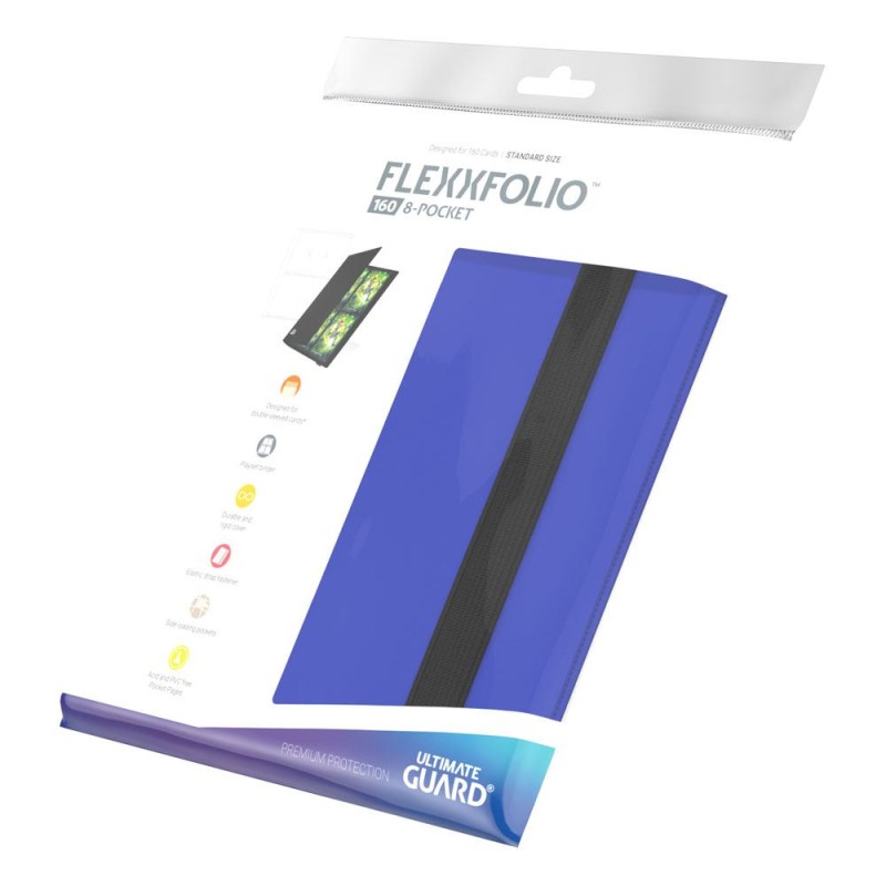 Ultimate Guard Flexxfolio 160 - 8-Pocket Bleu