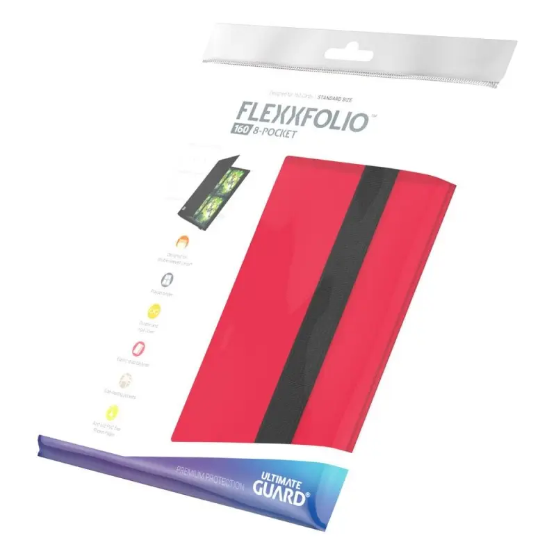 Ultimate Guard Flexxfolio 160 - 8-Pocket Rouge | 4260250073544