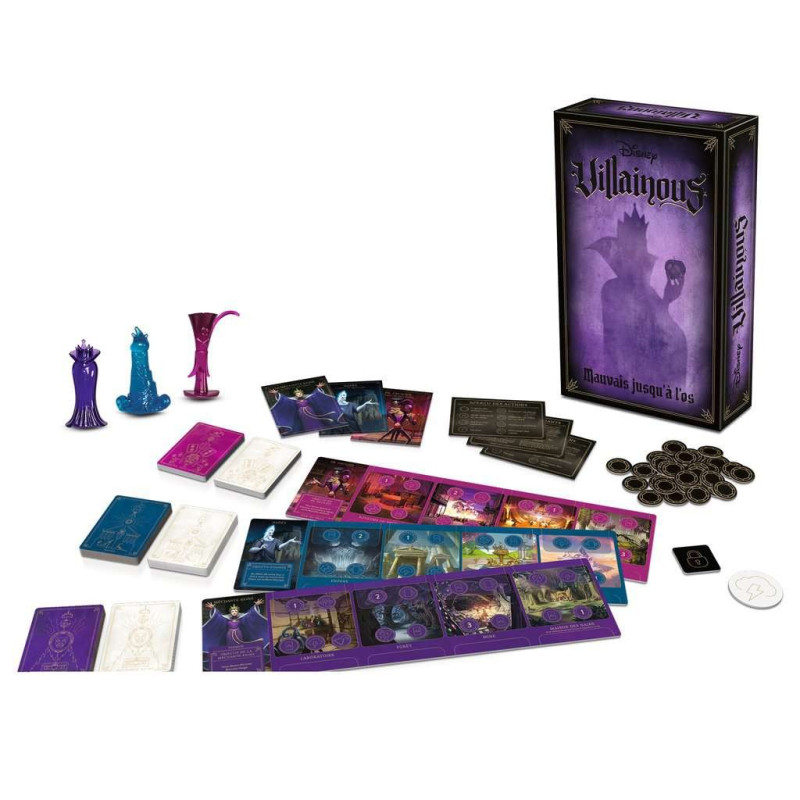 jeu : Disney Villainous - Extension 1 - Mauvais jusqu'à l'os
éditeur : Ravensburger
version française