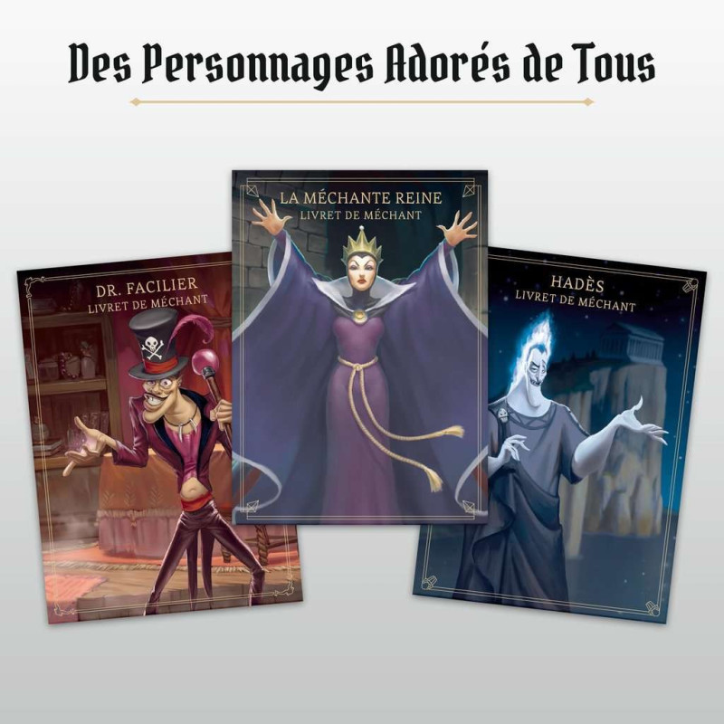 jeu : Disney Villainous - Extension 1 - Mauvais jusqu'à l'os
éditeur : Ravensburger
version française