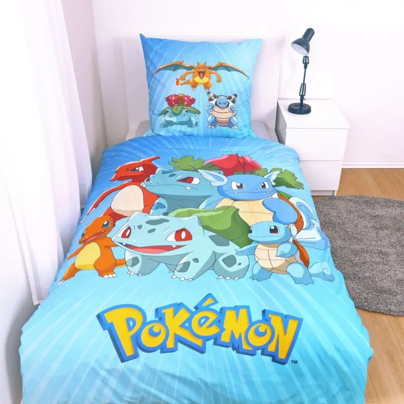 Pokemon parure de lit Group B 135 x 200 cm / 80 x 80 cm | 4006891983268