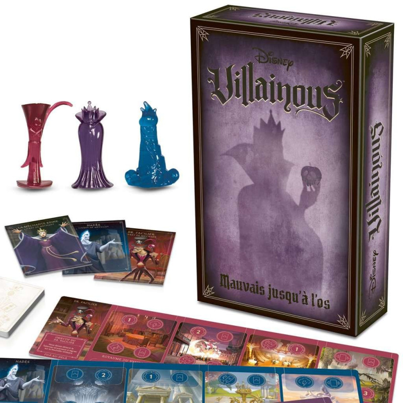 jeu : Disney Villainous - Extension 1 - Mauvais jusqu'à l'os
éditeur : Ravensburger
version française