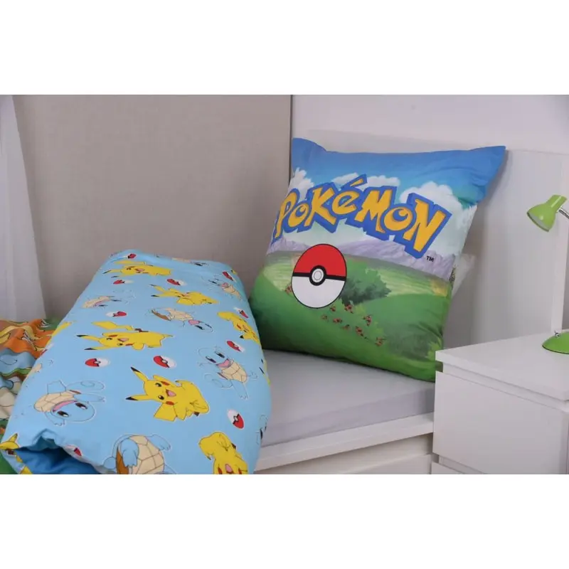 Pokemon parure de lit Group A 135 x 200 cm / 80 x 80 cm | 4006891983275