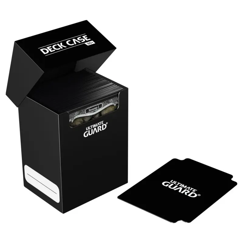 Ultimate Guard boîte pour cartes Deck Case 80+ taille standard Noir | 4260250074947