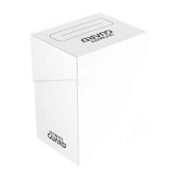 Ultimate Guard boîte pour cartes Deck Case 80+ taille standard Blanc