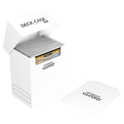 Ultimate Guard boîte pour cartes Deck Case 80+ taille standard Blanc