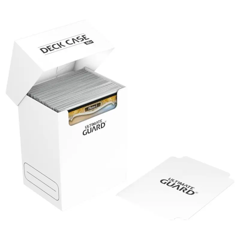 Ultimate Guard boîte pour cartes Deck Case 80+ taille standard Blanc | 4260250074954