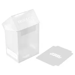 Ultimate Guard boîte pour cartes Deck Case 80+ taille standard Transparent | 4260250074961