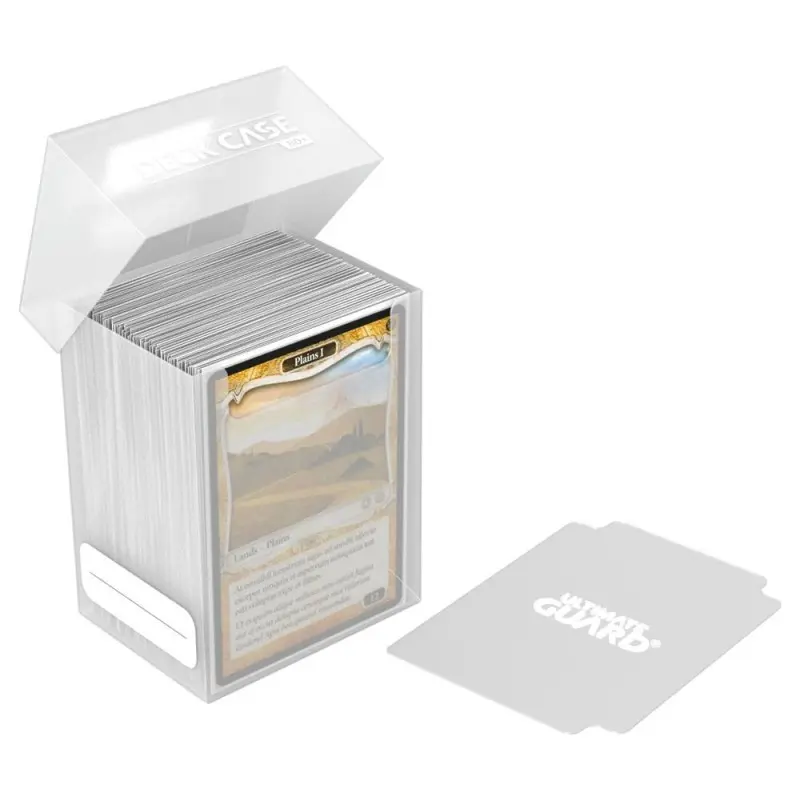 Ultimate Guard boîte pour cartes Deck Case 80+ taille standard Transparent | 4260250074961