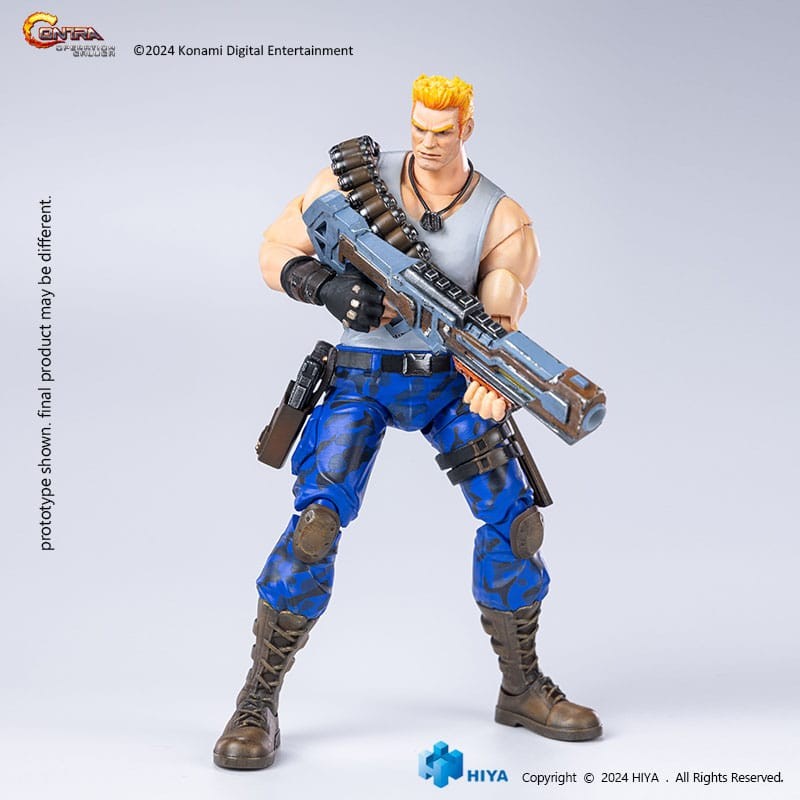 Contra: Operation Galuga figurine Exquisite Basic Bill Rizer 16 cm 
