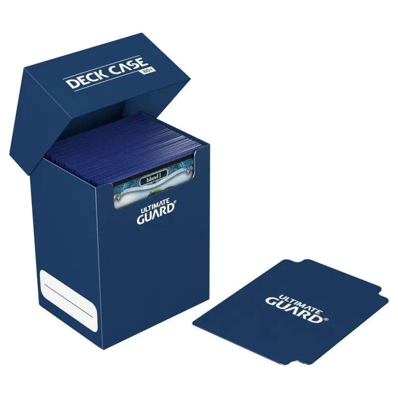 Ultimate Guard boîte pour cartes Deck Case 80+ taille standard Bleu | 4260250075005