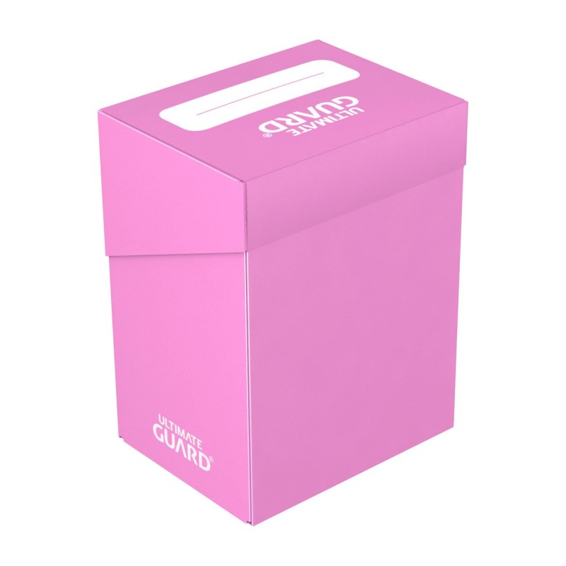Ultimate Guard boîte pour cartes Deck Case 80+ taille standard Rose