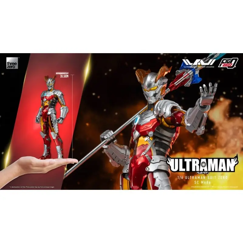 Ultraman figurine FigZero 1/6 Ultraman Suit Zero SC Mode 31 cm  | 4895250813953