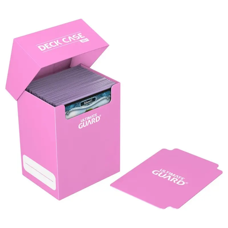 Ultimate Guard boîte pour cartes Deck Case 80+ taille standard Rose | 4260250075029