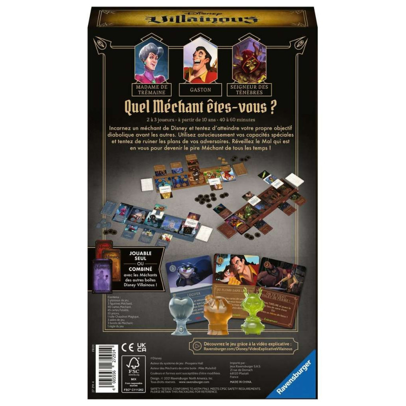 Game: Disney Villainous - Expansion 4 - Monstrously Unhealthy
Publisher: Ravensburger
English Version